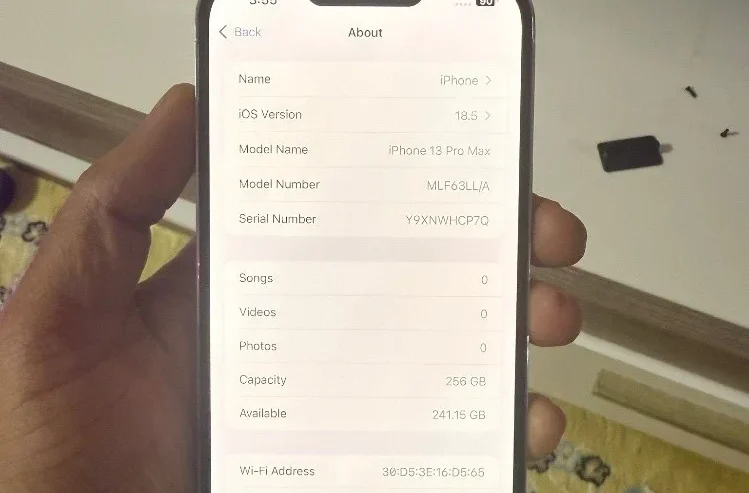 iphone 13 pro max 256 gb