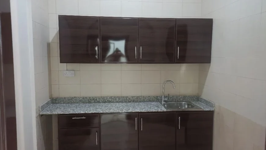 A semi-private studio apartment