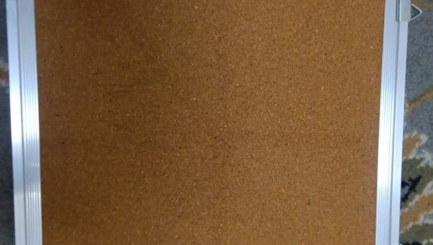 Cork bulletin board