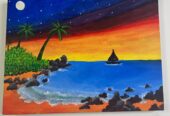 Handmade Acrylic Canvas Wall Paintings