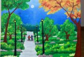 Handmade Acrylic Canvas Wall Paintings