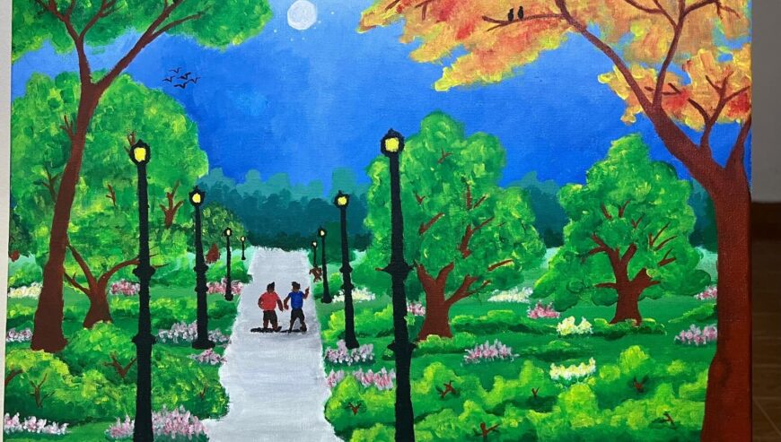 Handmade Acrylic Canvas Wall Paintings