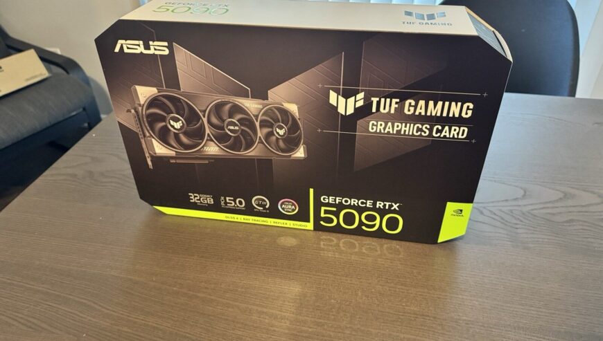 ASUS GEFORCE RTX 5090 TUF GAMING GRAPHICS CARD