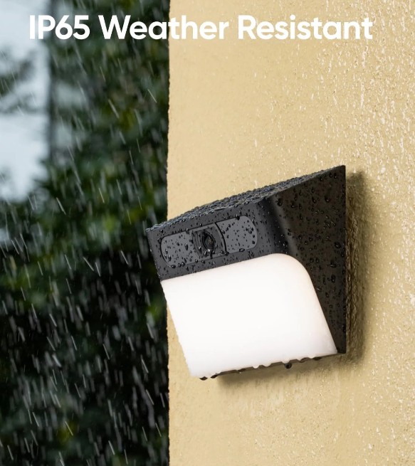 Eufy S120 Solar Wall Camera with light outdoor كمية يوفي الخارجية مع إضاءة و تعمل بالطاقة الشمسية