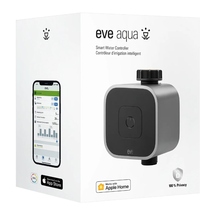 Eve Aqua for Smart Irrigation ايف لري المزروعات بشكل ذكي و اقتصادي