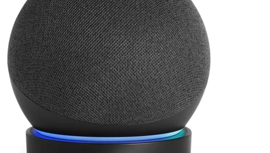 Portable rechargeable battery for Alexa