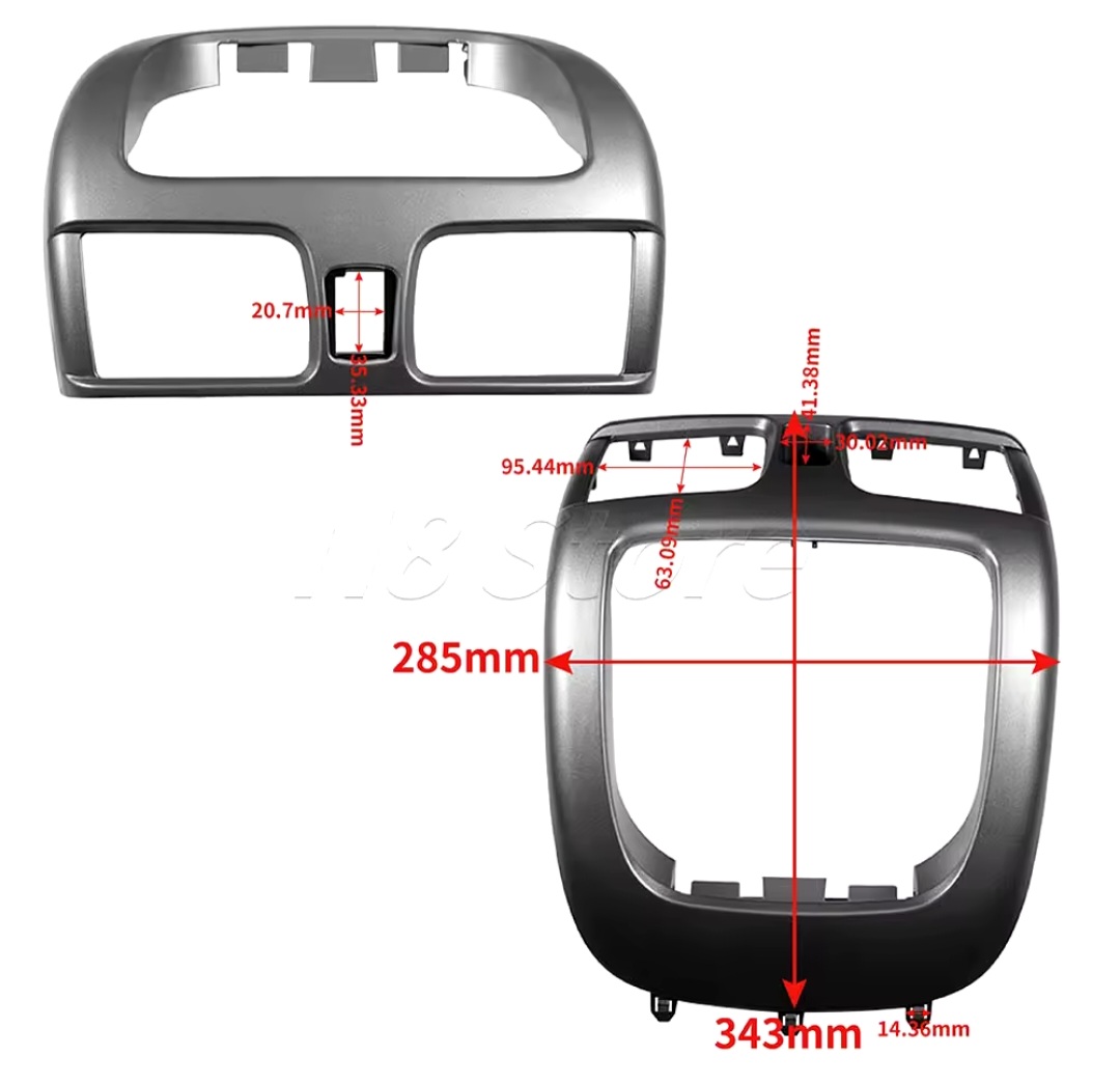 DASHBOARD CENTER COVER FOR NISSAN SUNNY 2001 TO 2006