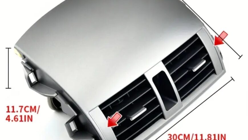 DASHBOARD CENTER COVER WITH AC VENT GRILL FOR TOYOTA COROLLA 2008-2013