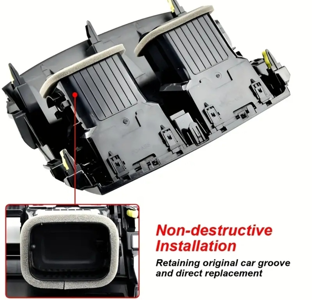 DASHBOARD CENTER COVER WITH AC VENT GRILL FOR TOYOTA COROLLA 2008-2013