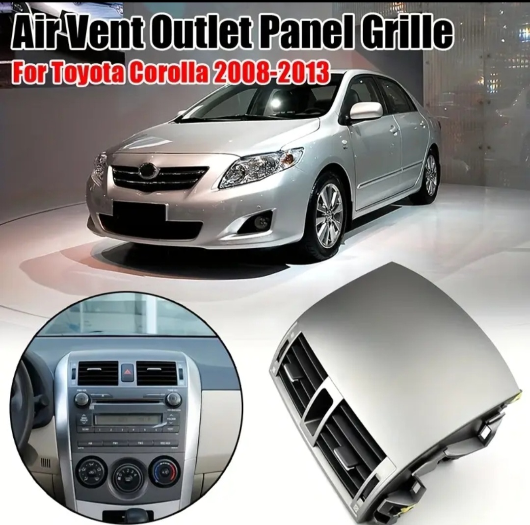 DASHBOARD CENTER COVER WITH AC VENT GRILL FOR TOYOTA COROLLA 2008-2013