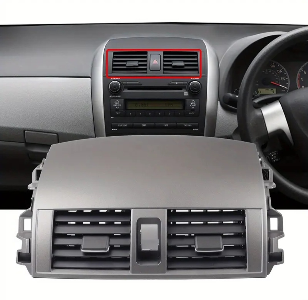 DASHBOARD CENTER COVER WITH AC VENT GRILL FOR TOYOTA COROLLA 2008-2013