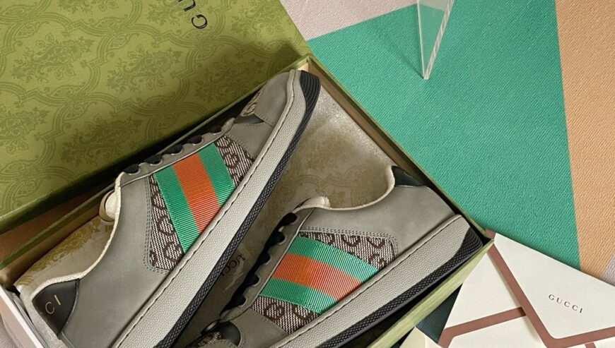 Gucci GG Screener ‘GG Canvas – Brown’