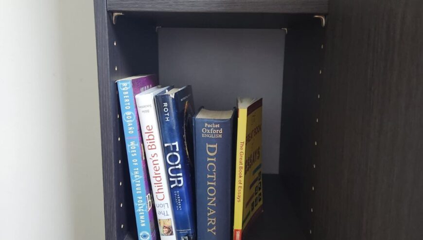 Book Shelf. Shelf.