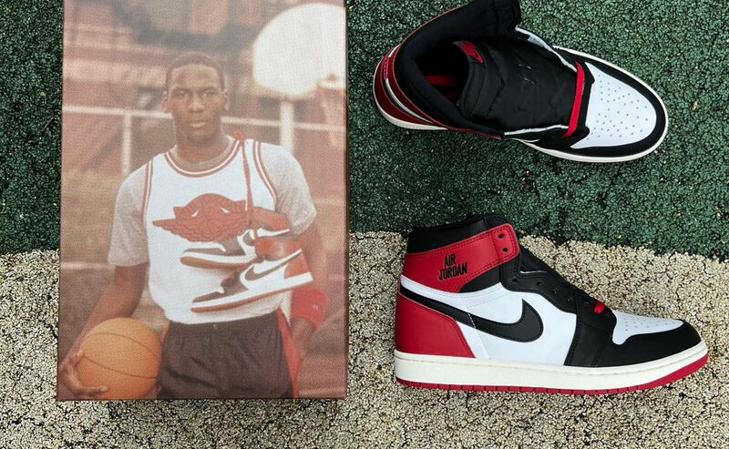Air Jordans 1 High OG “Black Toe”