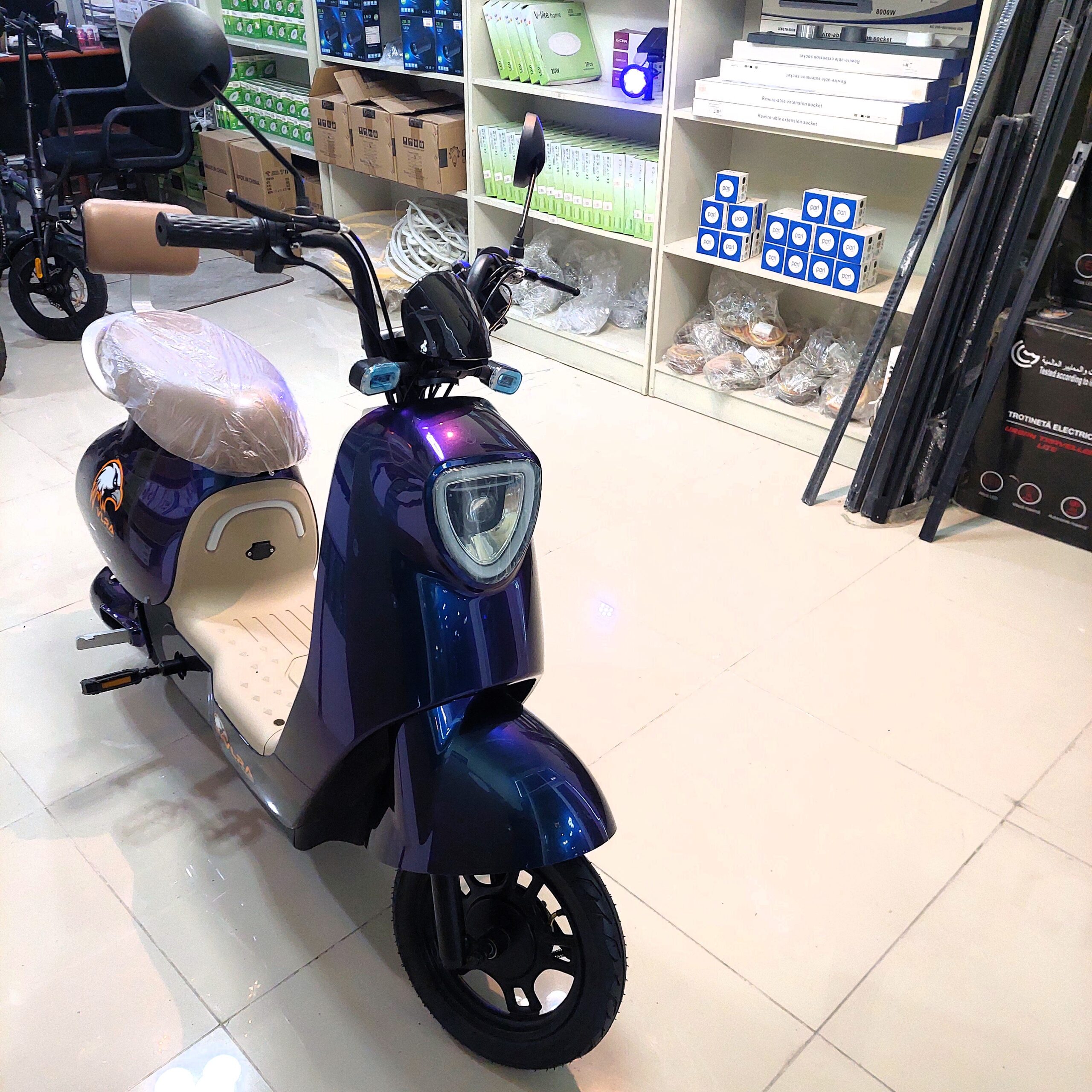 Electric bike Vlra Q8 دراجة كهربائية