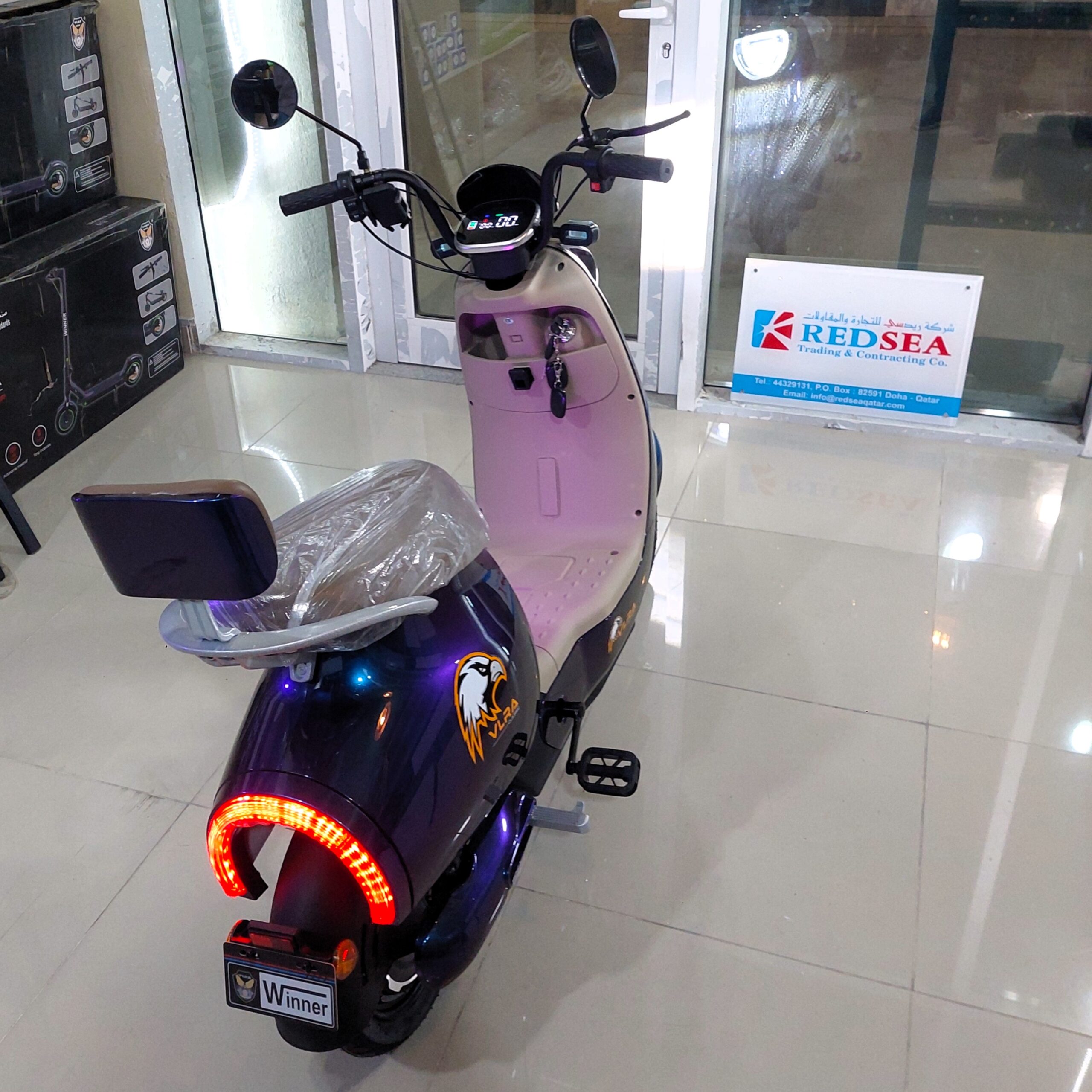 Electric bike Vlra Q8 دراجة كهربائية