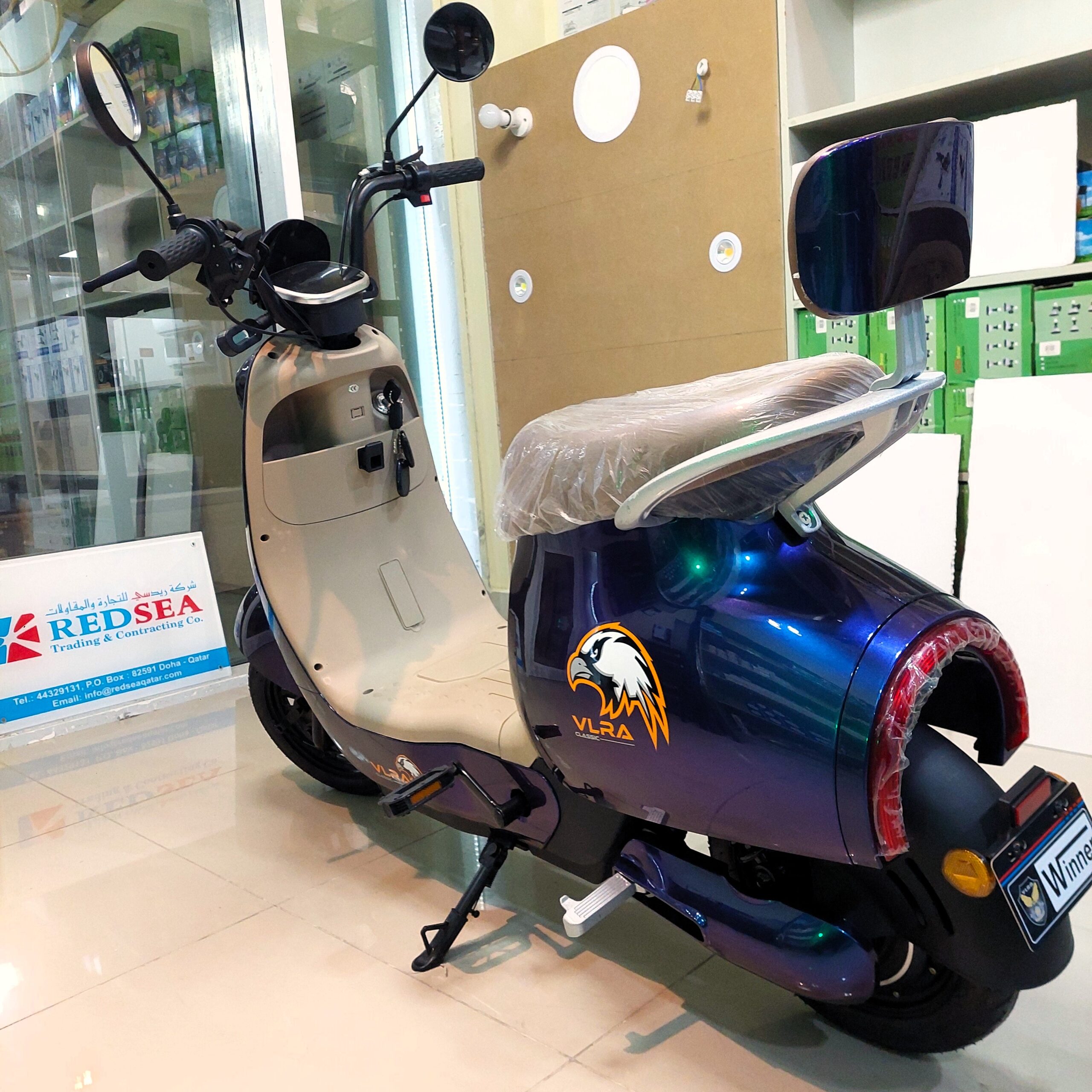 Electric bike Vlra Q8 دراجة كهربائية