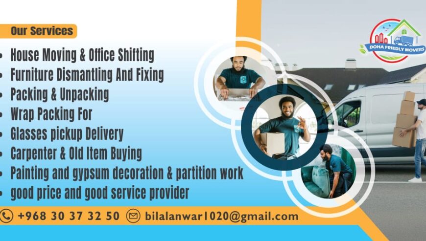 Movers: House & Office Shifting, Furniture, Packing, Painting, Carpentry