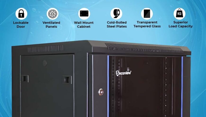 Secuview 6U Network Rack, Compact & Durable.