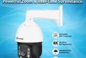 Secuview 8MP PTZ CCTV Camera Powerful Zoom
