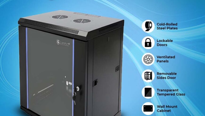 Secuview 15u Equipment Enclosure & Durable.