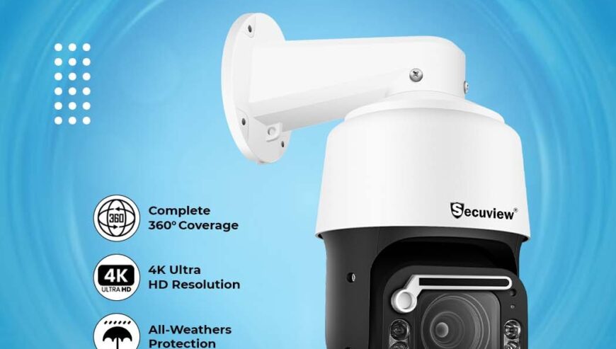 High-Speed 6MP PTZ IP Camera