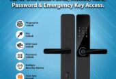 All in One Smart Lock, Mobile, Card & Password.