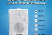 40W Wall-Mounted Speakers with Rich Bass.
