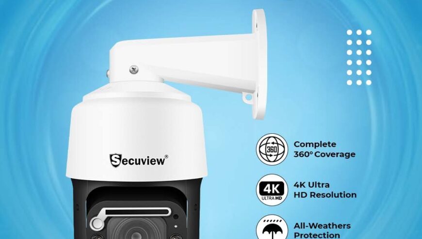 Secuview 6MP Full-Color PTZ IP Camera