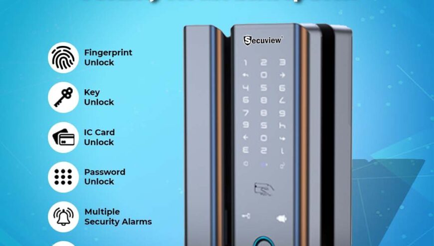 Secuview Glass Door Lock Security for your Spaces.