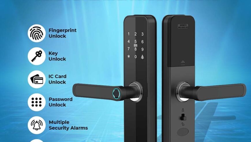 Next-Gen Secuview Smart Lock with Mobile Control.
