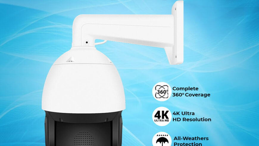 Secuview 8MP PTZ CCTV Camera Powerful Zoom