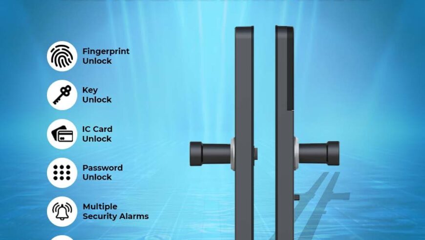 Next-Gen Secuview Smart Lock with Mobile Control.