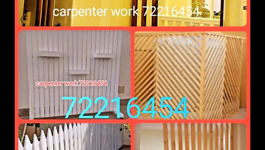 Carpenter work any work