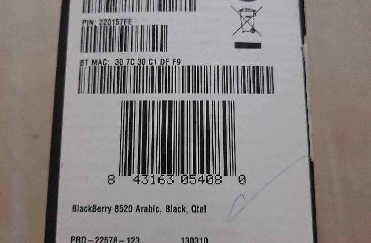 Brand new Blackberry 8520