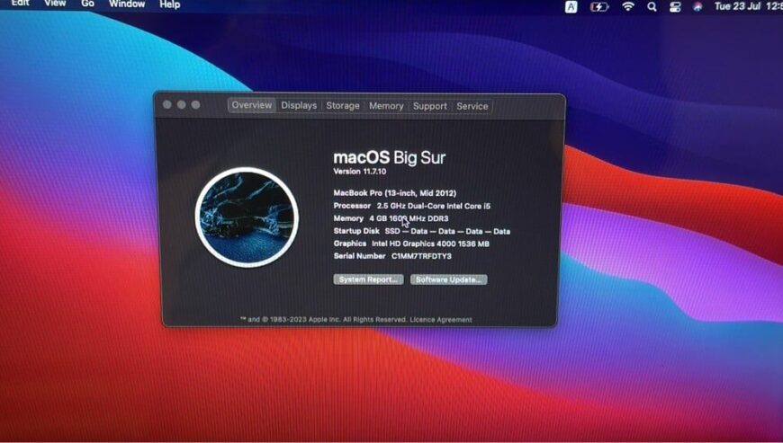 Macbook Pro 2012 (URGENT SALE)