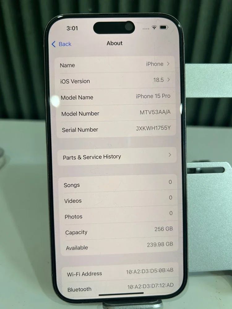 iPhone 15 Pro 256GB For Sale