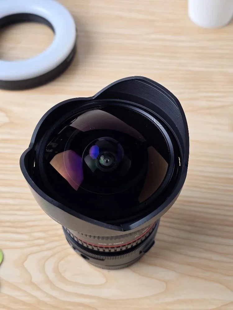 Rokinon 12mm fishey Nikon F