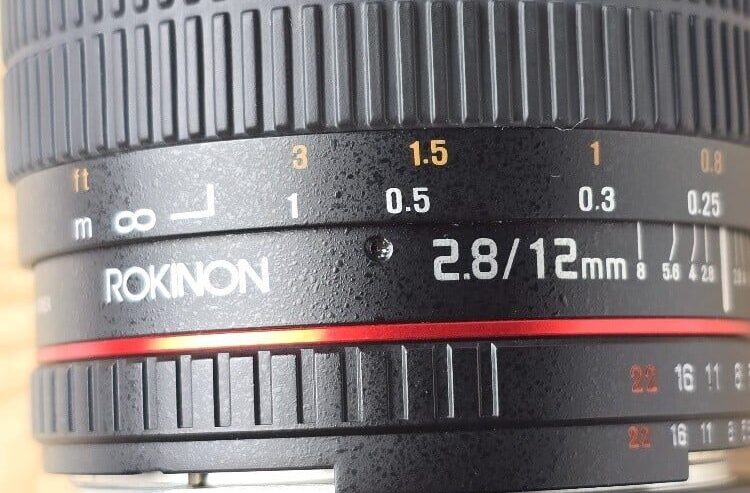 Rokinon 12mm fishey Nikon F