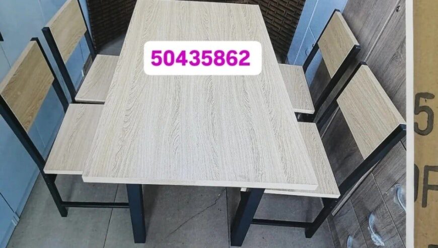 Dining Table with 4 and 6 Chairs