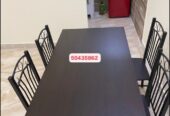 Dining Table with 4 and 6 Chairs