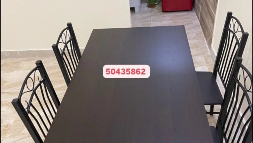 Dining Table with 4 and 6 Chairs