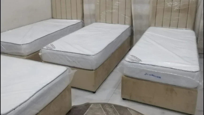 Brand New Single Bed with Mattress For Sale