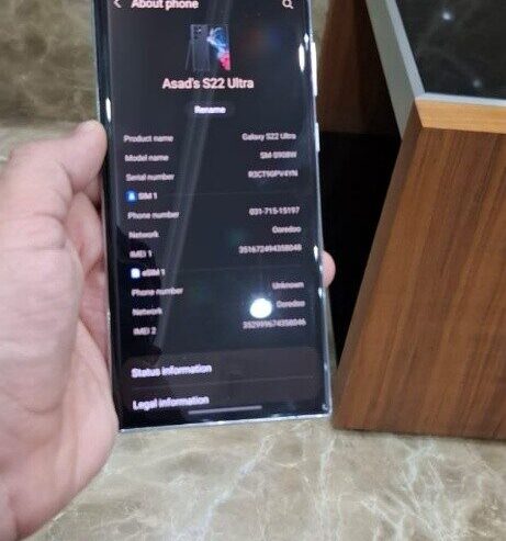 Sumsung s22 ultra 8/128 50619602