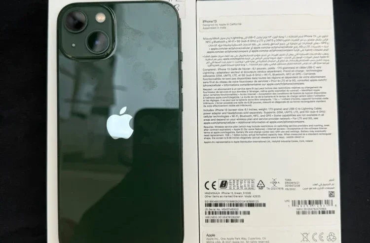 iPhone 13 512GB –  Excellent Condition