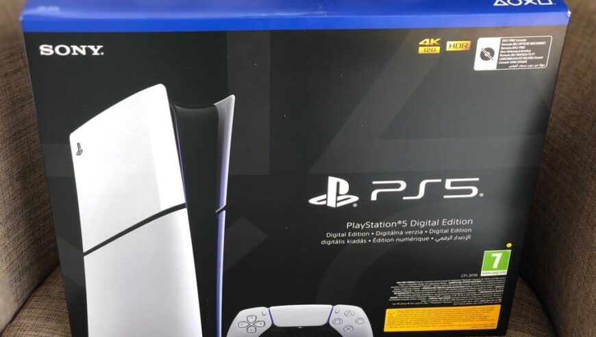 PS5 Slim Digital Edition (1TB) – Brand New