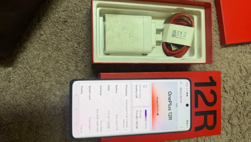 OnePlus 12R (8GB RAM, 128GB Storage)