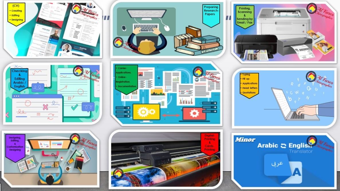Printing, Signage Logos & welding Works