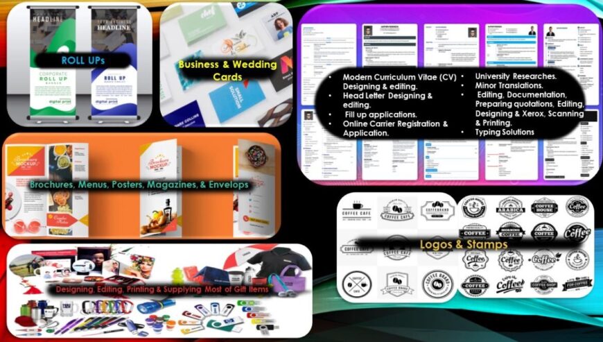 Printing, Signage Logos & welding Works
