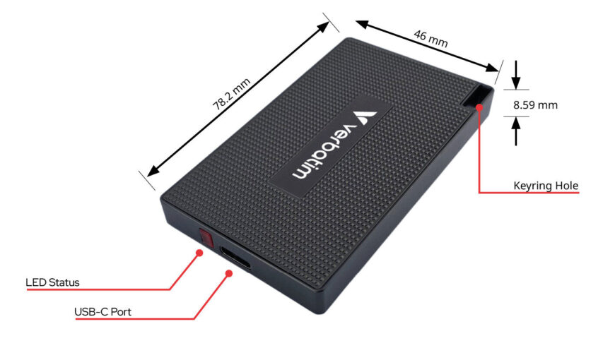Verbatim Metal Mini SSD 1TB
